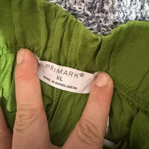 NEW Primark Olive Wide-Leg Pants for Women - Picture 4 of 11